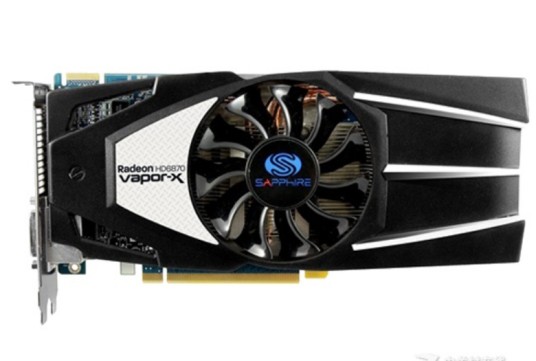 蓝宝HD6870 1G Vapor-X OC