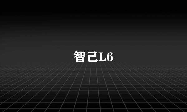 智己L6