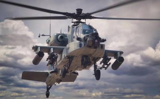 AH-64E阿帕奇直升机（AH-64系列的最新型号）