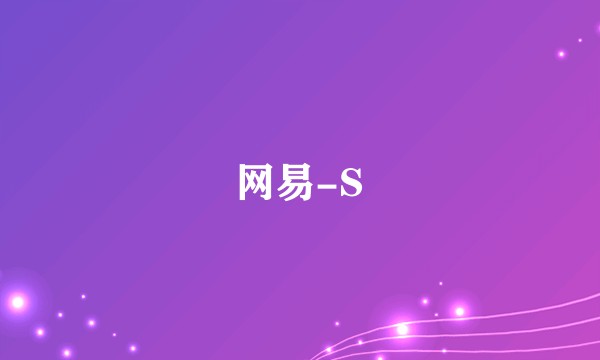 网易-S