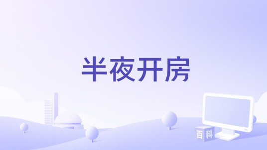 半夜开房