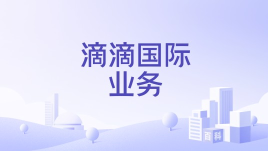 滴滴国际业务