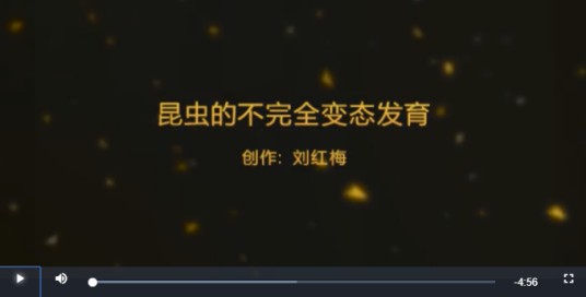 昆虫的不完全变态发育