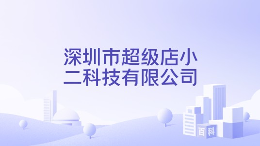 深圳市超级店小二科技有限公司