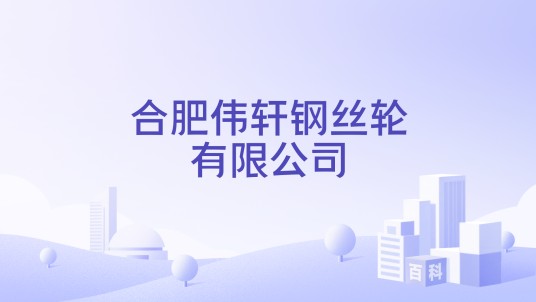 合肥伟轩钢丝轮有限公司