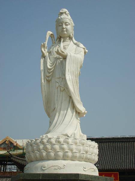 石雕观音