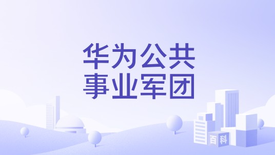 华为公共事业军团