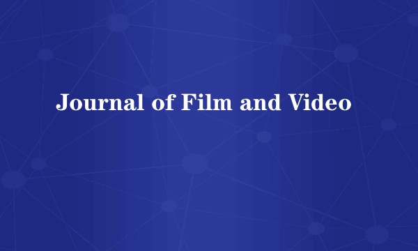 Journal of Film and Video