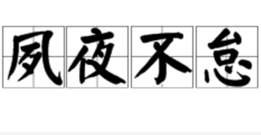 夙夜不怠