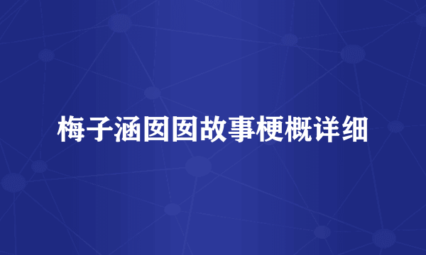 梅子涵囡囡故事梗概详细