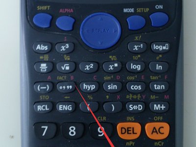 卡西欧fx-82es怎么调成科学计算器?