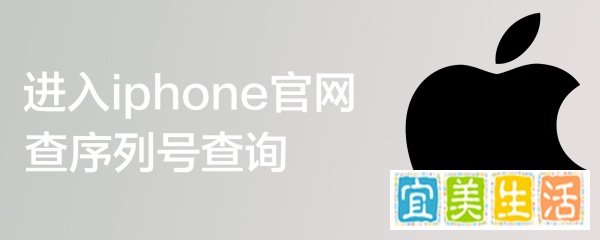 进入iphone官网查序列号查询
