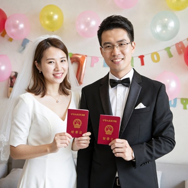 领结婚证当天父母怎样庆祝