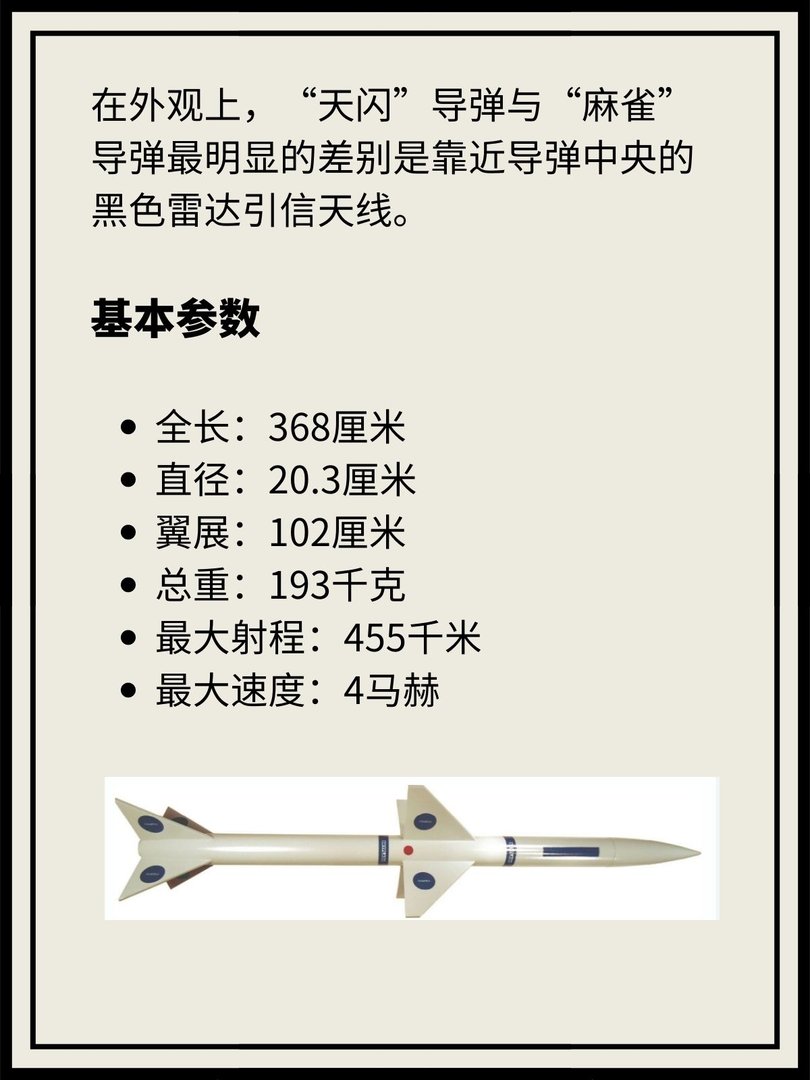 英国“天闪”空对空导弹