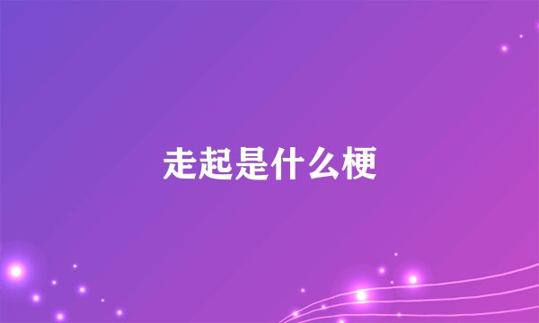 走起是什么梗