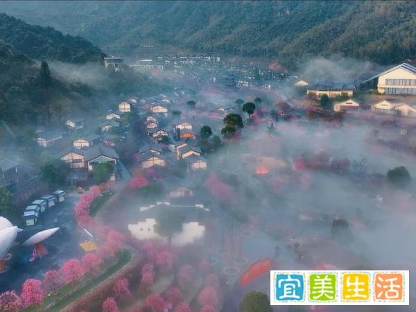 陶渊明笔下的世外桃源具象化了