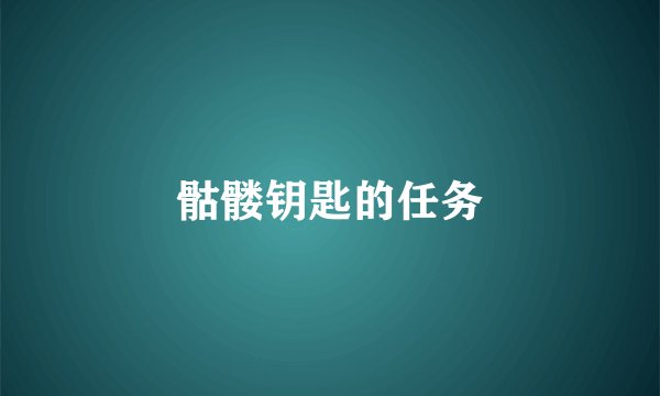 骷髅钥匙的任务