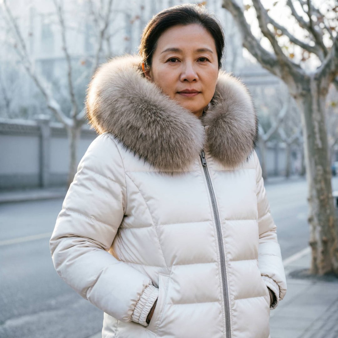 中年妈妈品牌羽绒服南极人品牌