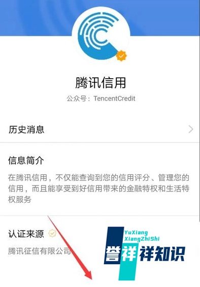 腾讯信用分怎么查询