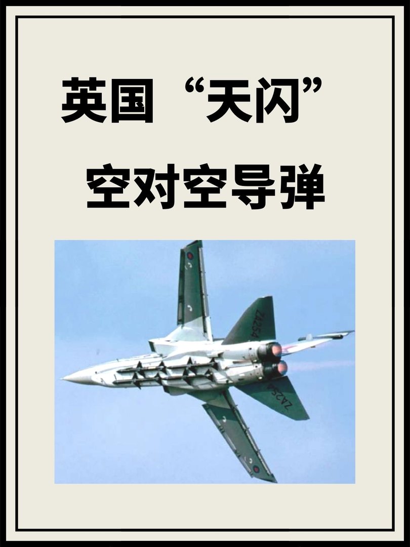 英国“天闪”空对空导弹