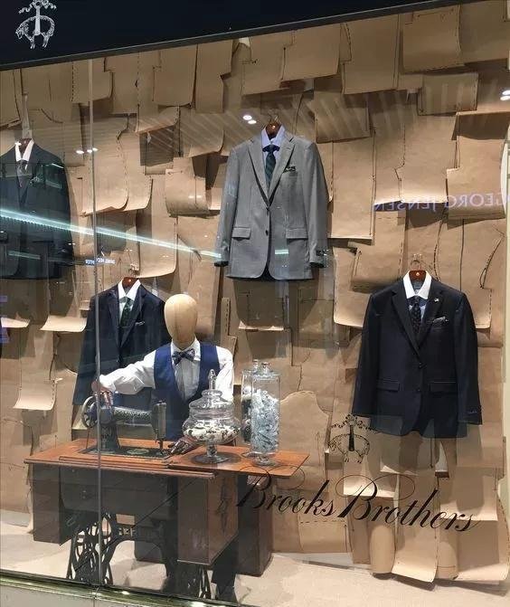 陈列橱窗：50张最具创意的男装橱窗，每一张都帅瞎了眼！