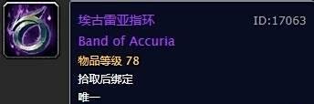 魔兽世界怀旧服现阶段毕业猎人装备整理