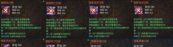 剑灵不同版本游戏武器分析!