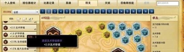 英雄联盟各种英雄s6符文