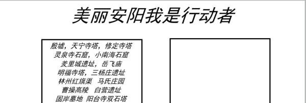 美丽安阳我是行动者环保手抄报