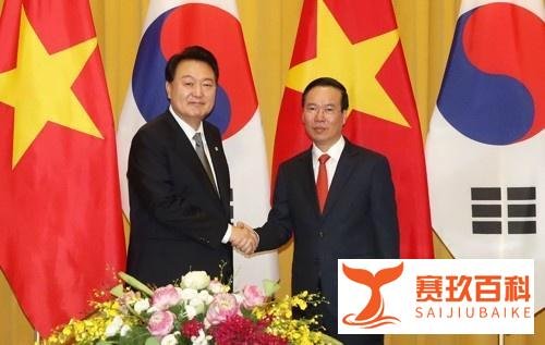 【韩联社】详讯:尹锡悦同越南国家主席武文赏举行会谈