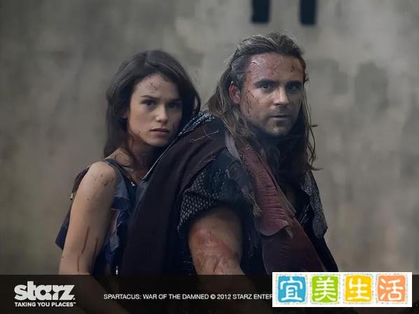尺度美剧《斯巴达克斯》:女性角色之美与季度之韵