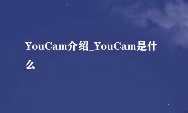 YouCam介绍_YouCam是什么
