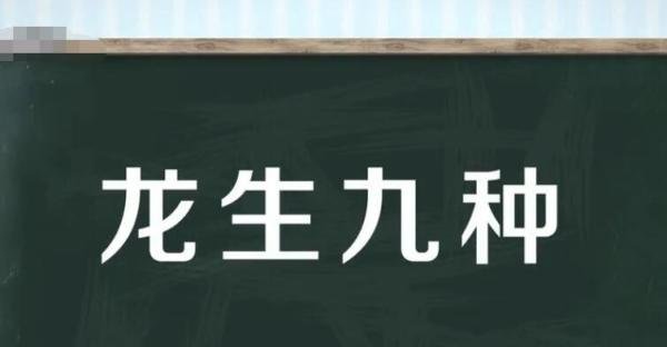 龙生九种是什么意思 龙生九种猜一生肖