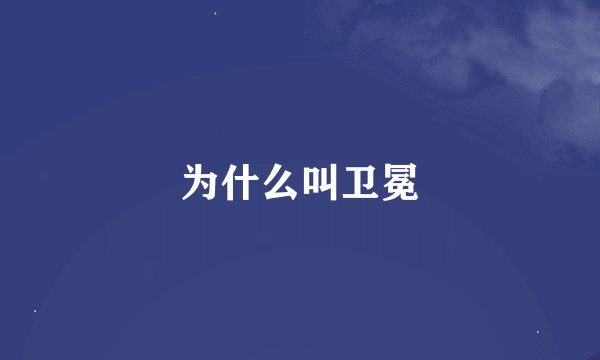 为什么叫卫冕