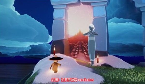 光遇霞光城拱门在哪-霞光城拱门上冥想任务