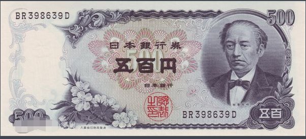 世界上500元面额的外币样子有那些?