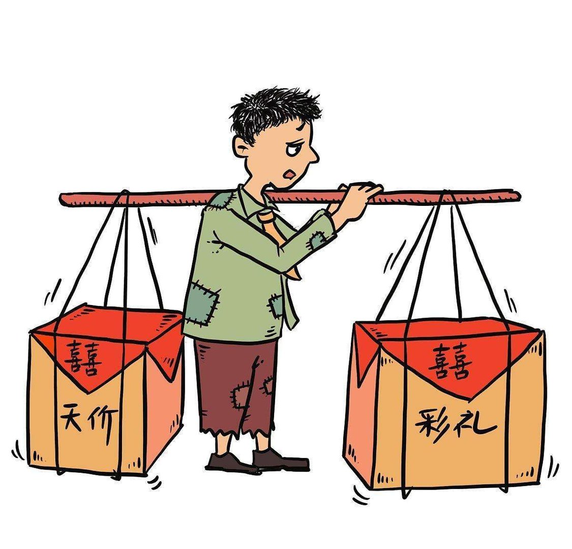男子去女友家定亲放满一桌彩礼,双方都很满意!彩礼的意义是什么?