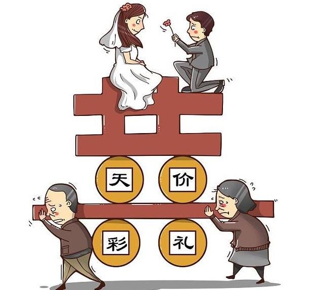 男子去女友家定亲放满一桌彩礼,双方都很满意!彩礼的意义是什么?