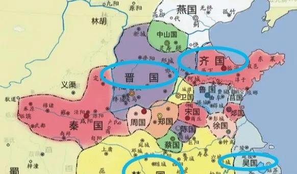 春秋时期的五霸都类似世界大战时期的欧洲哪些国家？