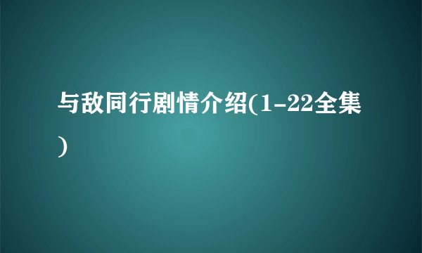 与敌同行剧情介绍(1-22全集)
