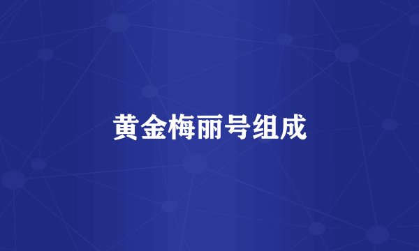 黄金梅丽号组成