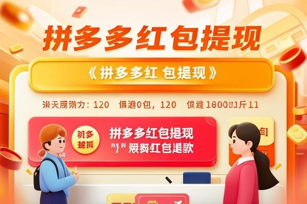 拼多多红包提现要多少人助力