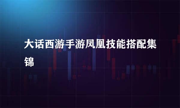 大话西游手游凤凰技能搭配集锦