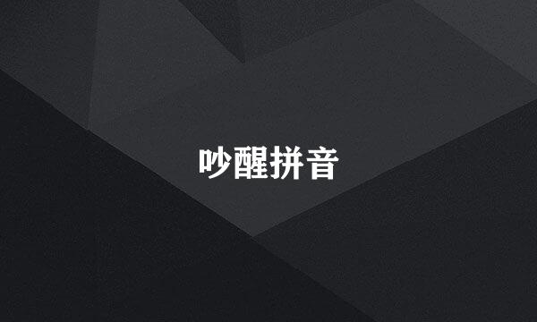 吵醒拼音