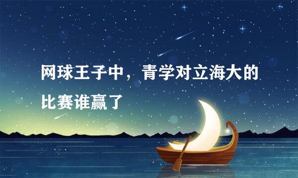 网球王子中，青学对立海大的比赛谁赢了
