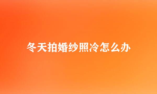 冬天拍婚纱照冷怎么办