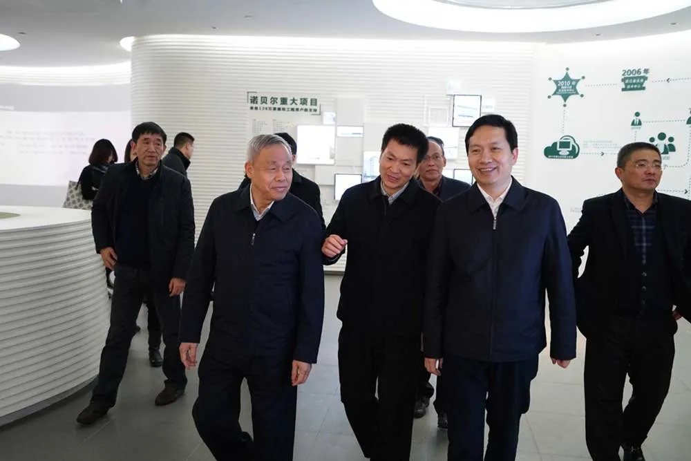 浙江省委常委、杭州市委书记赵一德调研诺贝尔集团