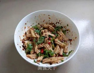 凉拌腐竹