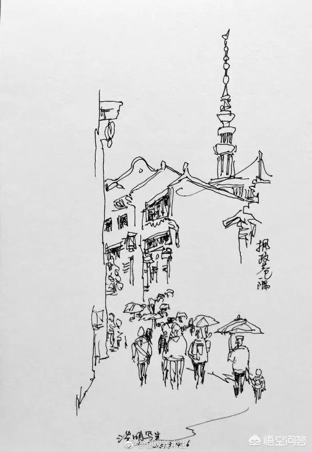 如何画好景观手绘?