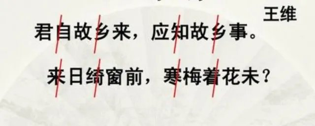 杂诗王维全文